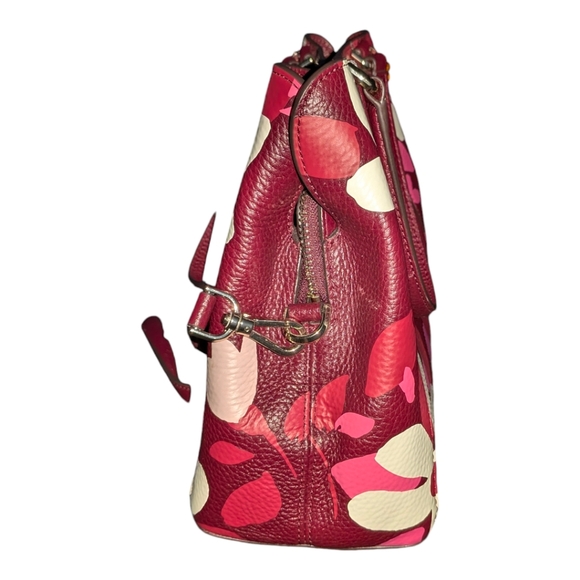 NWT ♠️ Kate Spade - beautiful Medium Satchel and wallet set  multi color floral - Picture 7 of 9